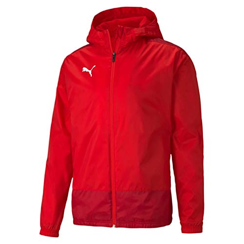 PUMA Herren teamGOAL 23 Training Rain Jack Regenjacke, Red-Chili Pepper, XXL von PUMA