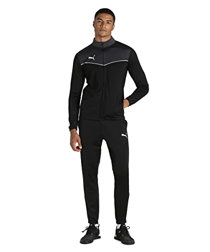 PUMA Individueller teamRISE Trainingsanzug, weiß, S von PUMA