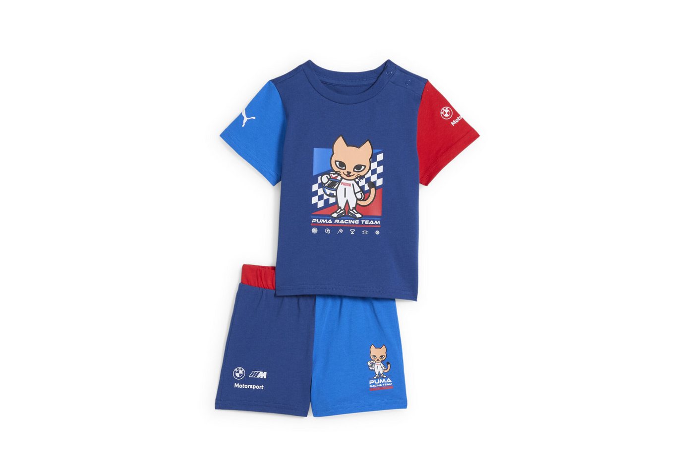 PUMA Jogginganzug BMW M Motorsport Kurzarm-Set Kinder PUMA Jogginganzug BMW M Motorsport Kurzarm-Set Kinder von PUMA