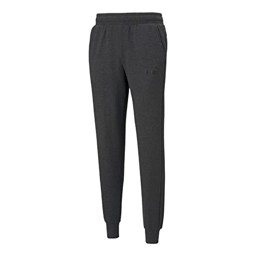 PUMA Herren Logo Pants Cl Strickhose, Dunkelgrau - Dark Grey Heather, 3XL EU von PUMA