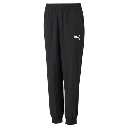 PUMA Jungen Active Woven Pants Cl B Gewebte Hose, Schwarz, 128 PUMA Jungen Active Woven Pants Cl B Gewebte Hose, Schwarz, 128 von PUMA