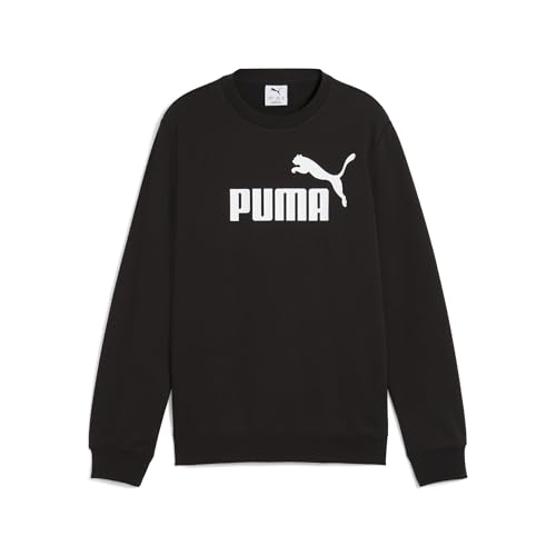 PUMA Jungen ESS No. 1 Logo Crew TR B Crew-Sweatshirts, PUMA Black, von PUMA