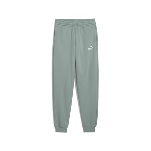 PUMA Jungen ESS No. 1 Logo Sweatpants FL B Gestrickte Hosen, Green Moon, PUMA Jungen ESS No. 1 Logo Sweatpants FL B Gestrickte Hosen, Green Moon, von PUMA