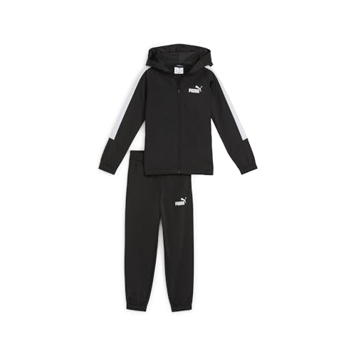 PUMA Jungen ESS No.1 Logo Poly Suit PS Gestrickte Anzüge, PUMA Black, von PUMA