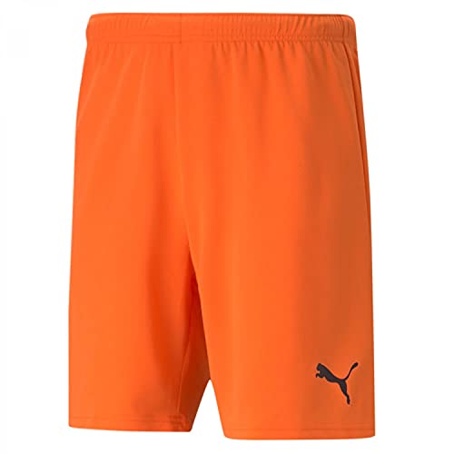 PUMA Fußball - Teamsport Textil - Shorts teamRISE Short, Golden Poppy-puma Black, 128/160 von PUMA