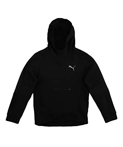 PUMA Jungen Evostripe Hoodie B Sweatshirt, Schwarz, 1112Y von PUMA