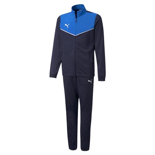 PUMA Jungen Individualrise Trainingsanzug Jr Trainingsanzug, Electric Blue Lemonade-Peacoat, 116 von PUMA
