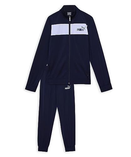 PUMA Boy's Poly Suit Cl B Track Suit,Blau (Peacoat), 140 von PUMA