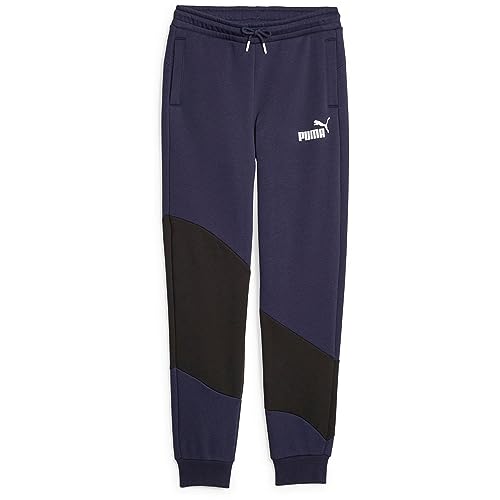 PUMA Jungen Power Cat Sweat Pants FL B Strickhose, Navy, 128 von PUMA