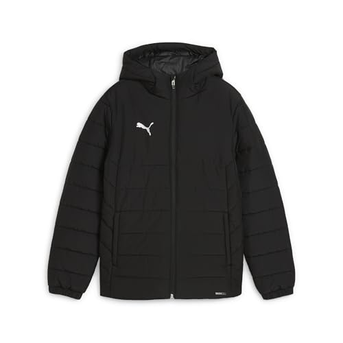 PUMA Jungen teamADDITIONS Hooded Padded Jacket Jr Übergangsjacken, PUMA Black, PUMA Jungen teamADDITIONS Hooded Padded Jacket Jr Übergangsjacken, PUMA Black, von PUMA