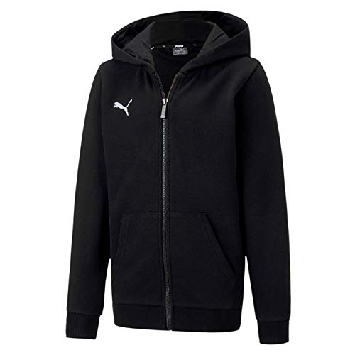 PUMA Jungen Trainingsjacke, Puma Black, 140 von PUMA