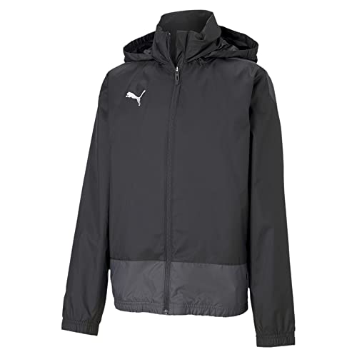 PUMA Jungen teamGOAL 23 Training Rain Jack Regenjacke, Black-Asphalt, 140 PUMA Jungen teamGOAL 23 Training Rain Jack Regenjacke, Black-Asphalt, 140 von PUMA
