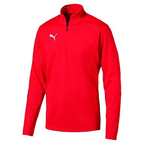 PUMA Kinder Liga Training 1/4 Zip Top Jr Sweatjacke, Rot Red White, 164 PUMA Kinder Liga Training 1/4 Zip Top Jr Sweatjacke, Rot Red White, 164 von PUMA