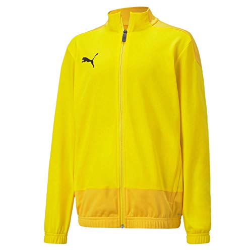 PUMA Unisex Kinder, teamGOAL 23 Training Jacket Jr Trainingsjacke, Cyber Yellow-Spectra Yellow, 164 PUMA Unisex Kinder, teamGOAL 23 Training Jacket Jr Trainingsjacke, Cyber Yellow-Spectra Yellow, 164 von PUMA