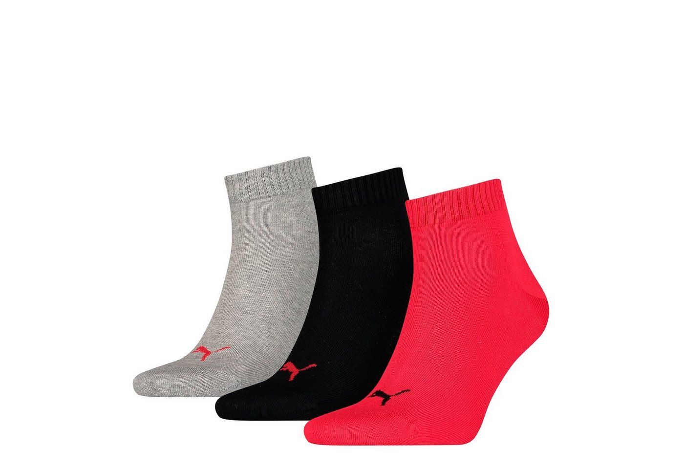 PUMA Kurzsocken PUMA UNISEX QUARTER PLAIN 3P PUMA Kurzsocken PUMA UNISEX QUARTER PLAIN 3P von PUMA