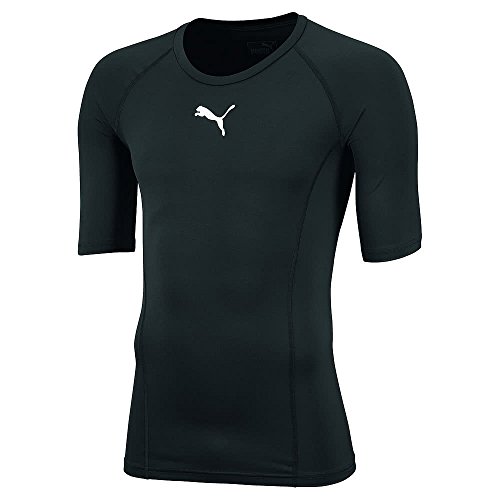 PUMA Jungen Liga baselayer te Jr Shirt, Puma Black, 128 EU von PUMA