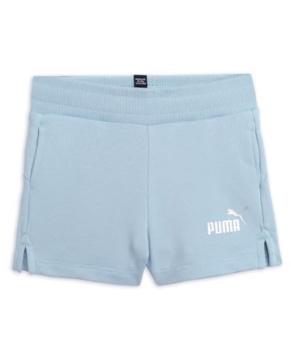 PUMA Mädchen ESS+ Gestrickte Shorts, Turquoise Surf, 164 EU von PUMA