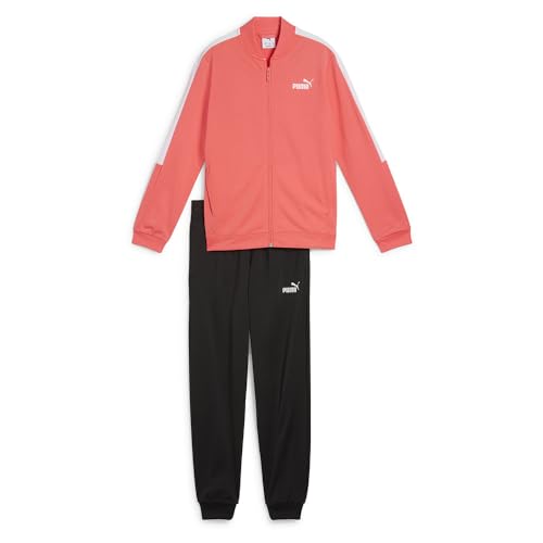 PUMA Mädchen Poly Baseball Suit G Gestrickte Anzüge, Peach Frost, von PUMA