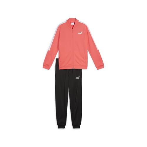 PUMA Mädchen Poly Baseball Suit G Gestrickte Anzüge, Peach Frost, PUMA Mädchen Poly Baseball Suit G Gestrickte Anzüge, Peach Frost, von PUMA