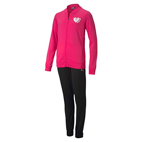 Puma Industries Mädchen Poly Suit Trainingsanzug, Rosa, 13-14Y EU Puma Industries Mädchen Poly Suit Trainingsanzug, Rosa, 13-14Y EU von PUMA