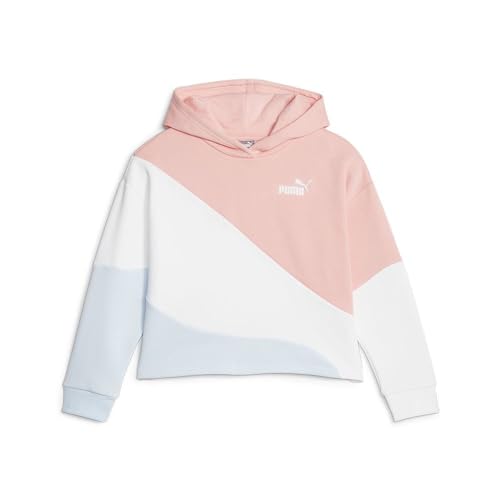 PUMA Mädchen Power Cat Hoodie FL G Schweiß, Eisblau, 128 PUMA Mädchen Power Cat Hoodie FL G Schweiß, Eisblau, 128 von PUMA