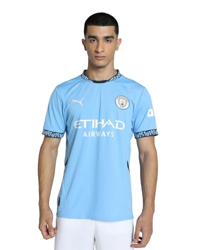 PUMA Manchester City Heimtrikot 2024/25 Saison - Replica - Herren - Team Hellblau - Größe: L PUMA Manchester City Heimtrikot 2024/25 Saison - Replica - Herren - Team Hellblau - Größe: L von PUMA