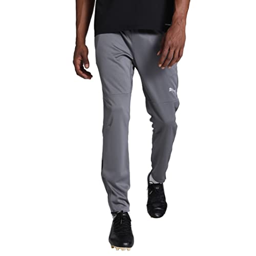 PUMA Men's TeamFINALS Traininghose Herren schwarz, XL Pants, Grau/Weiß von PUMA