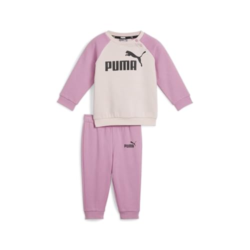 PUMA Unisex Baby Minicats ESS Raglan Jogger FL Trainingsanzug, Mauved Out, 68 EU PUMA Unisex Baby Minicats ESS Raglan Jogger FL Trainingsanzug, Mauved Out, 68 EU von PUMA