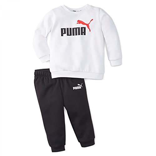 Puma Minicats Essentials Jogger 846141-52, Boy Tracksuits, White, 68 EU von PUMA