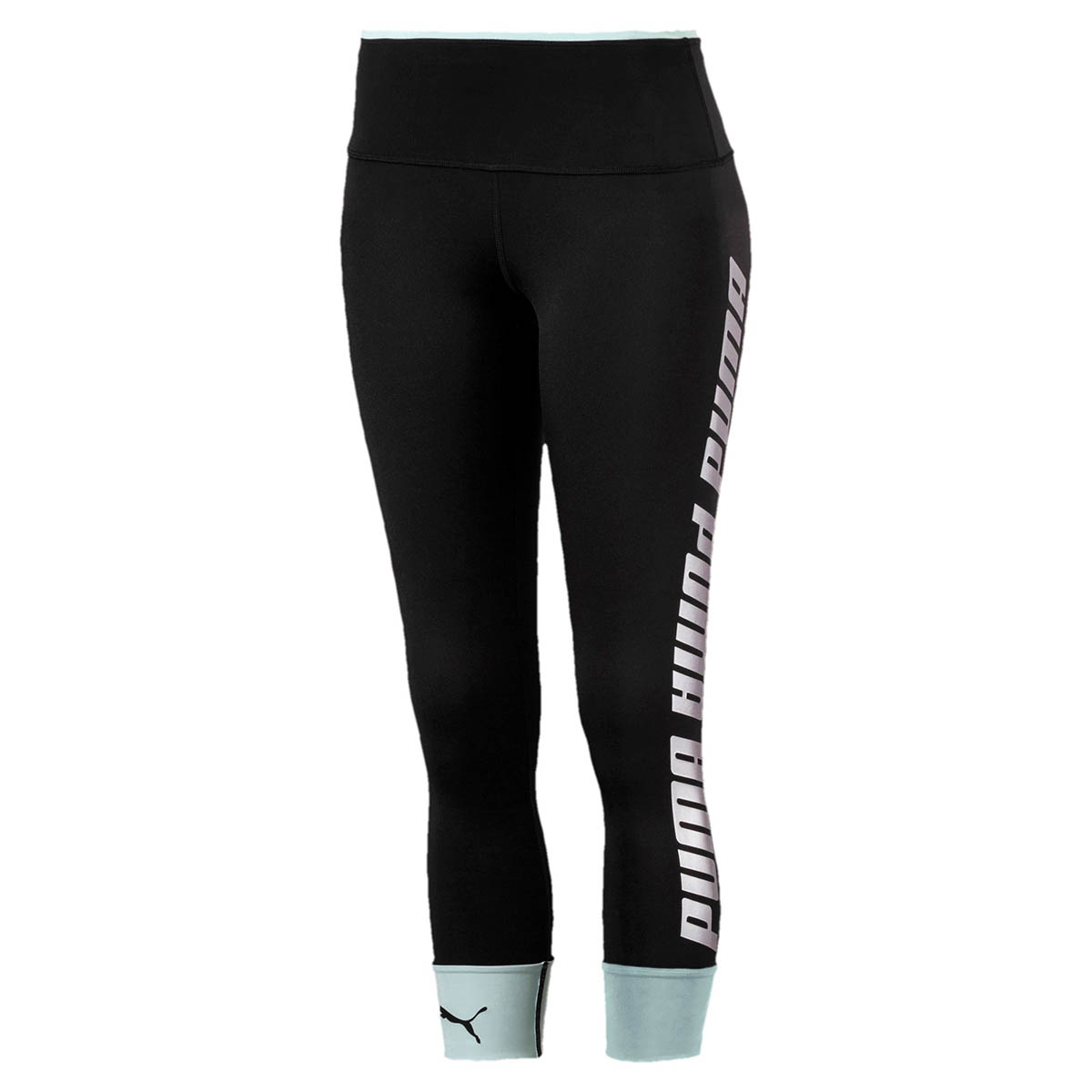 PUMA Modern Sports FoldUp Leggings Pant Hose Pants Fitnesshose Schwarz 854243 von Puma