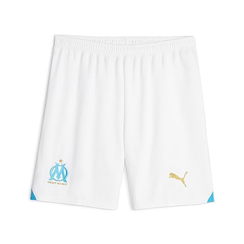 PUMA Olympique de Marseille 771355-01 Shorts Replica Shorts Unisex White Größe S von PUMA