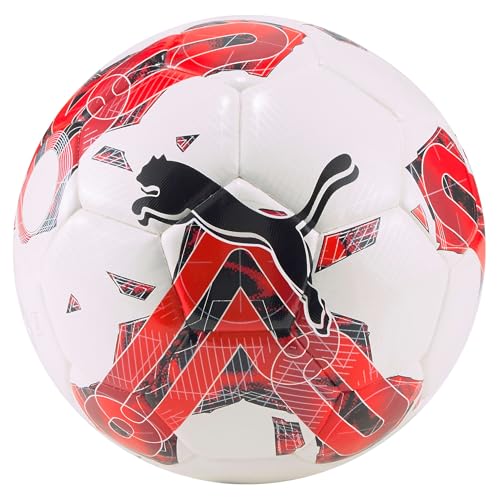 PUMA Orbita 5 Hyb Trainingsbälle, White Red, 5 PUMA Orbita 5 Hyb Trainingsbälle, White Red, 5 von PUMA