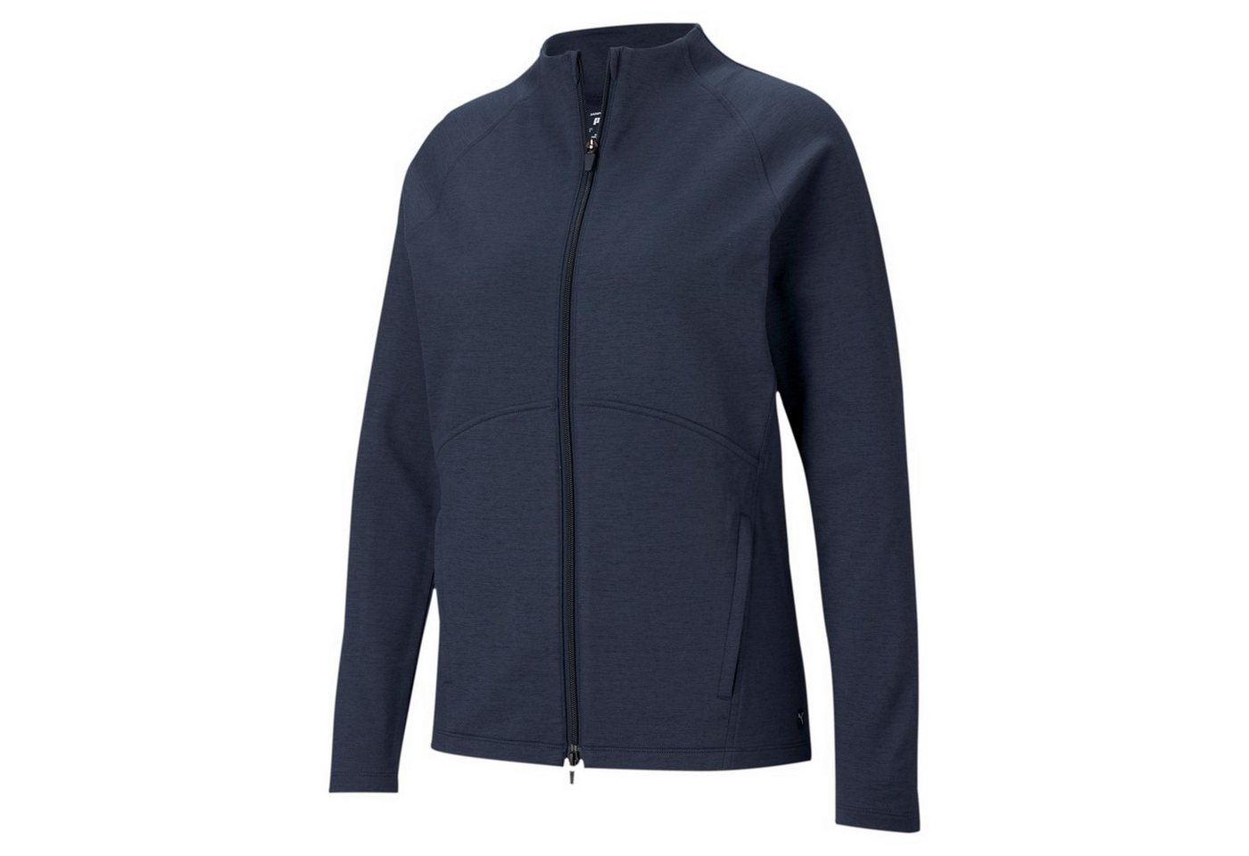 PUMA Poloshirt Puma Golf Jacke Cloudspun Full Zip Navy Damen PUMA Poloshirt Puma Golf Jacke Cloudspun Full Zip Navy Damen von PUMA