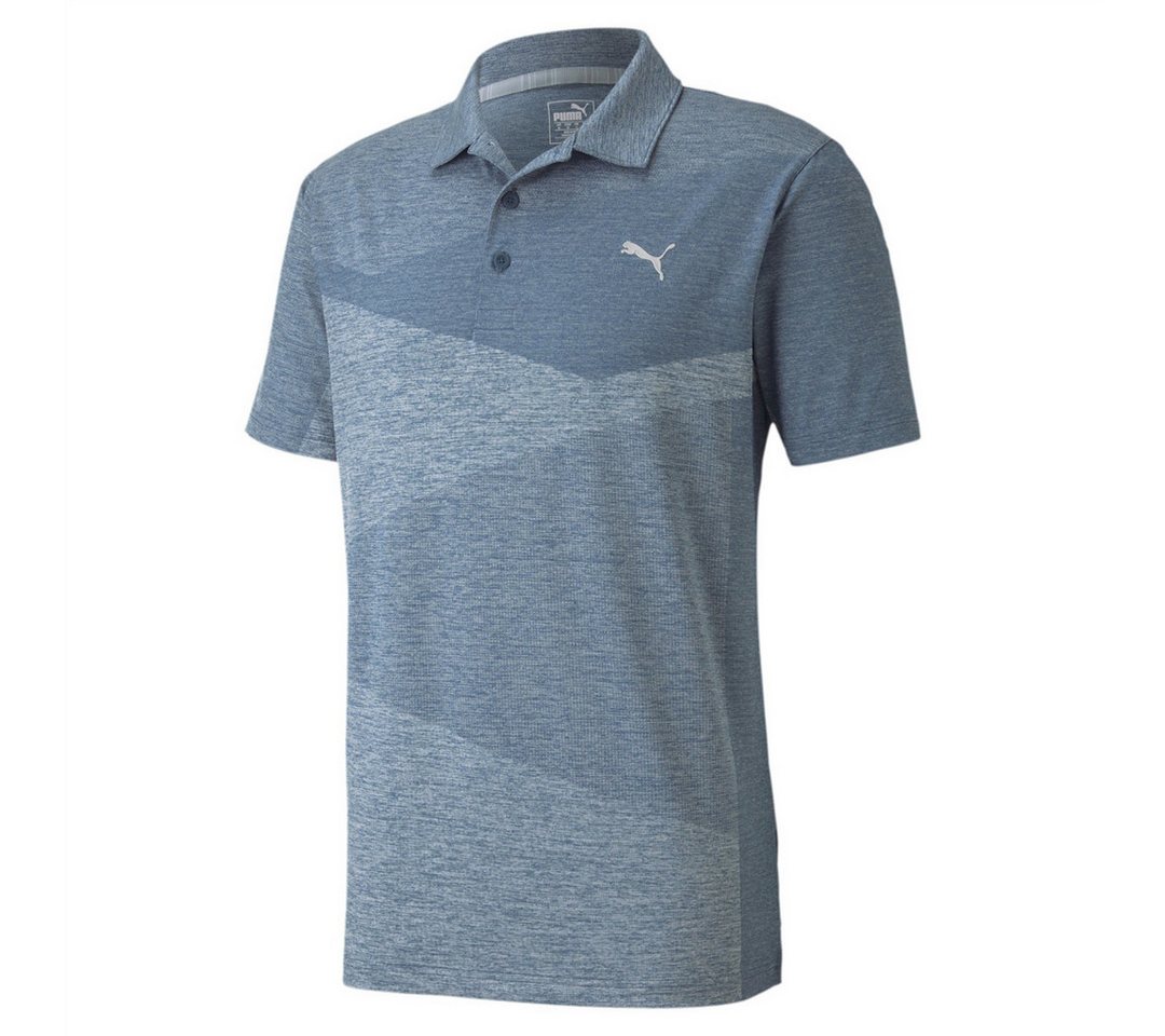 PUMA Poloshirt Puma Golf Polo Alterknit Jacquard Hellblau Herren PUMA Poloshirt Puma Golf Polo Alterknit Jacquard Hellblau Herren von PUMA