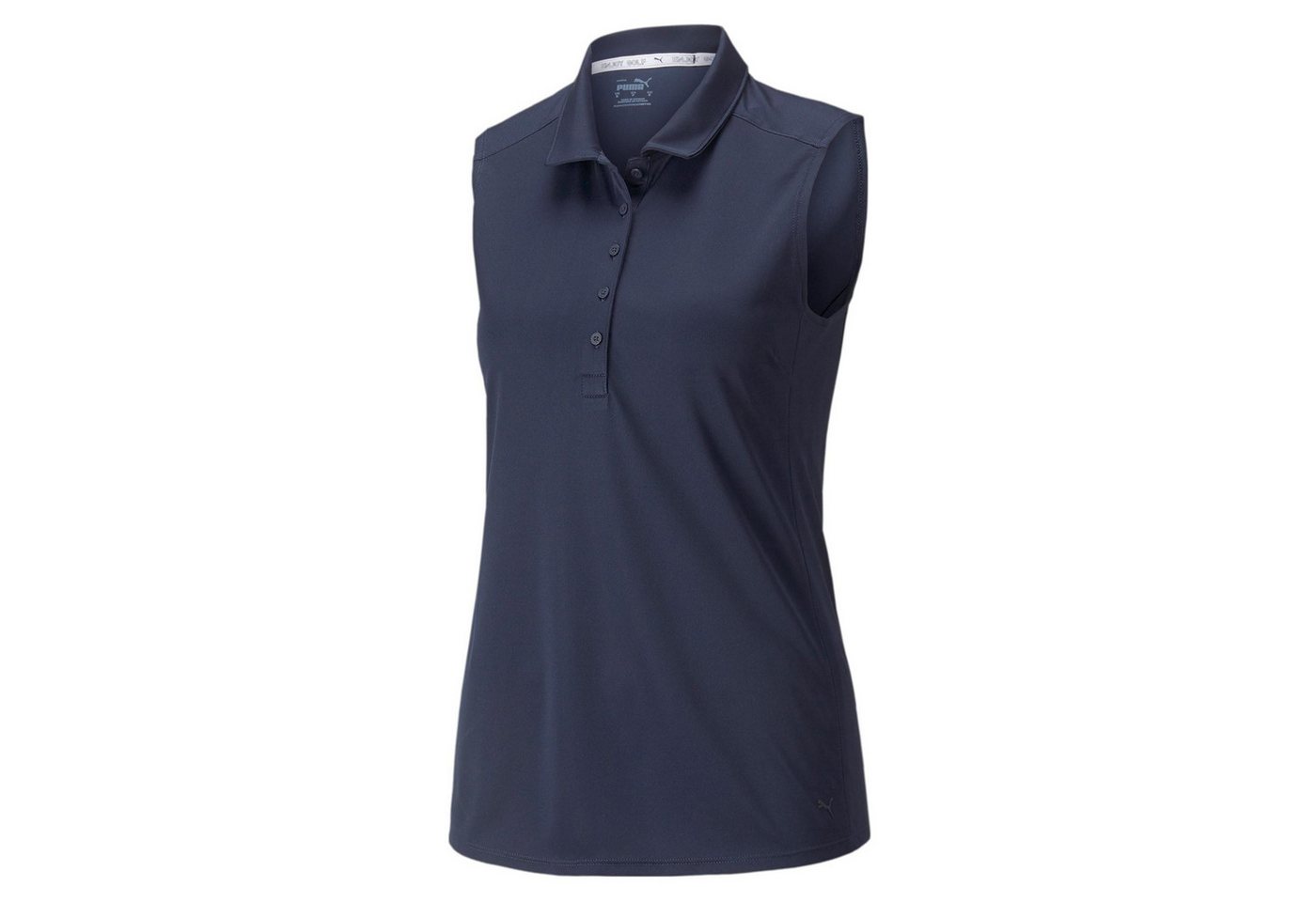 PUMA Poloshirt Puma Golf Polo Gamer Sleeveless Navy Damen PUMA Poloshirt Puma Golf Polo Gamer Sleeveless Navy Damen von PUMA
