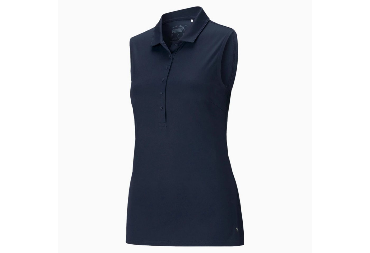 PUMA Poloshirt Puma Golf Polo Rotation Sleeveless Navy Damen PUMA Poloshirt Puma Golf Polo Rotation Sleeveless Navy Damen von PUMA