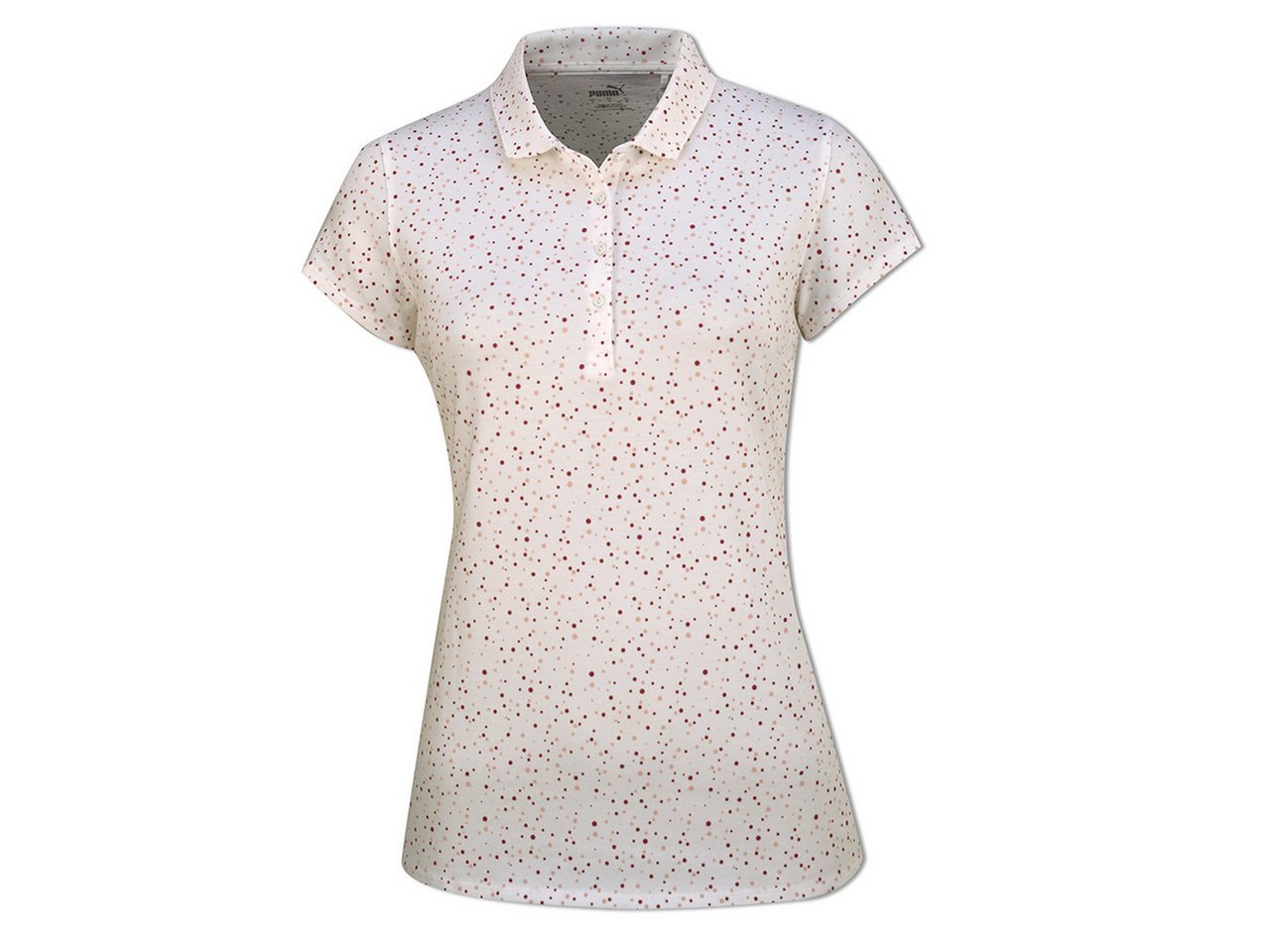 PUMA Poloshirt Puma Golf Polo Speckle Weiß Damen PUMA Poloshirt Puma Golf Polo Speckle Weiß Damen von PUMA