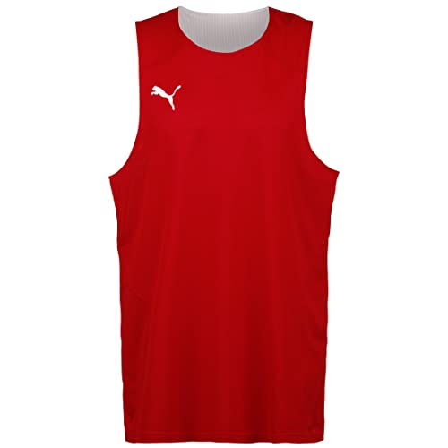 PUMA Practice Basketballtrikot Herren rot/weiß, XS (40/42 EU) von PUMA