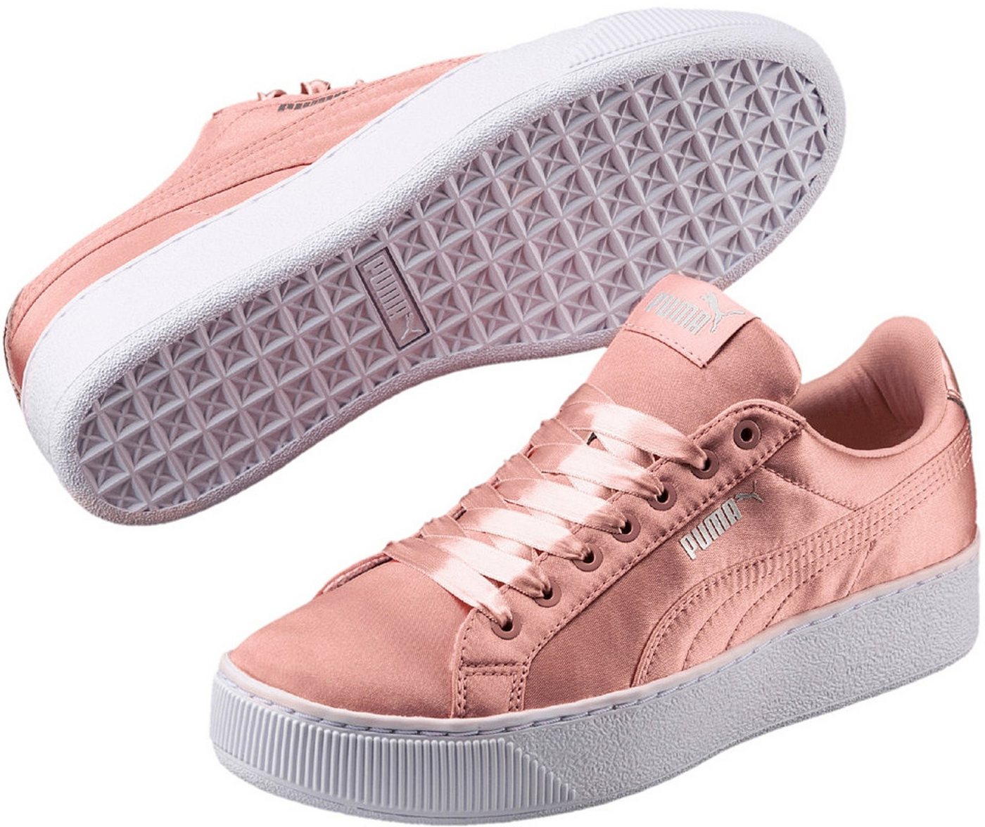 PUMA Puma Vikky Platform EP PEACH BEIGE-PEACH BEIGE Sneaker PUMA Puma Vikky Platform EP PEACH BEIGE-PEACH BEIGE Sneaker von PUMA