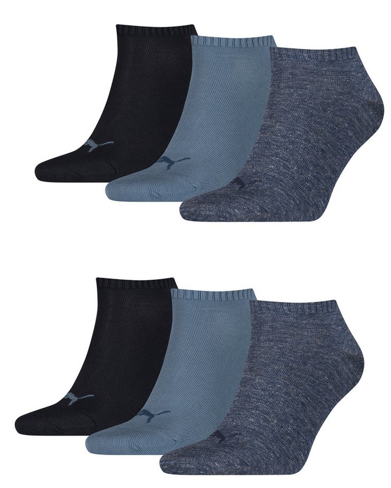 PUMA Sneakersocken Puma Sneaker Socken Füsslinge im 6er Pack PUMA Sneakersocken Puma Sneaker Socken Füsslinge im 6er Pack von PUMA