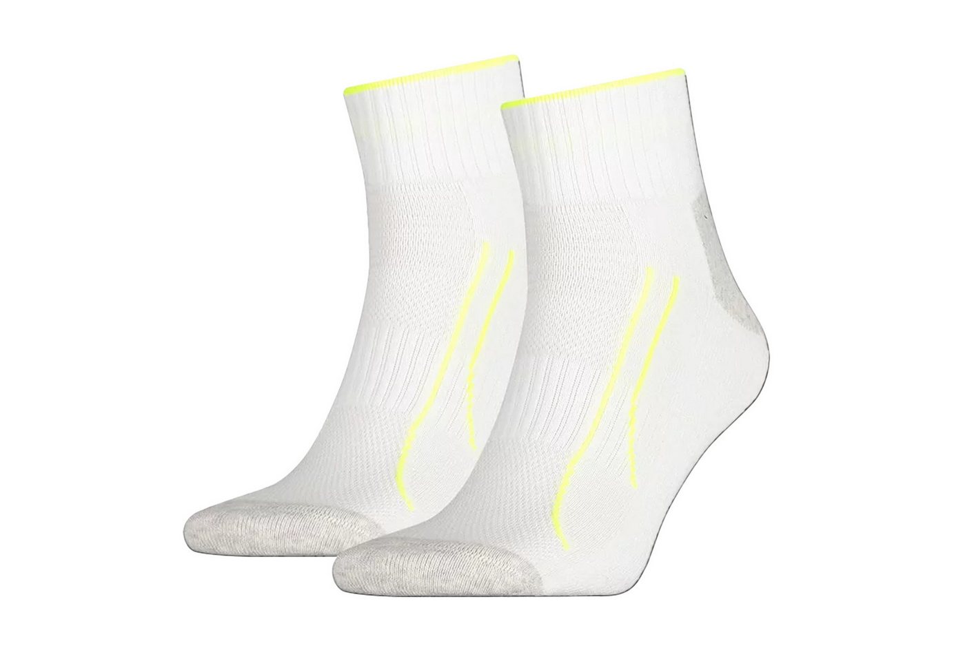 PUMA Sportsocken PERFORMANCE QUARTER COOLMAX für Damen & Herren (14-Paar, Unisex) atmungsaktiv, gepolstert von PUMA