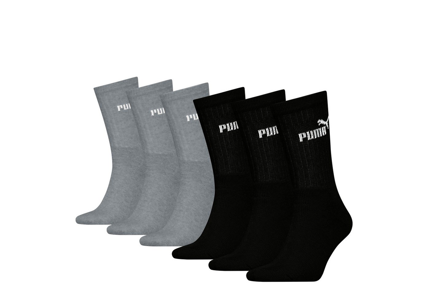 PUMA Sportsocken PUMA Herren Sportsocken Crew Sport Elements 6P (6-Paar) von PUMA