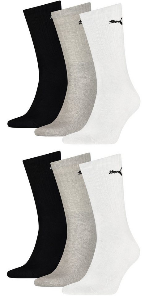 PUMA Sportsocken Puma Crew Sportsocken Tennissocken 6er Pack von PUMA