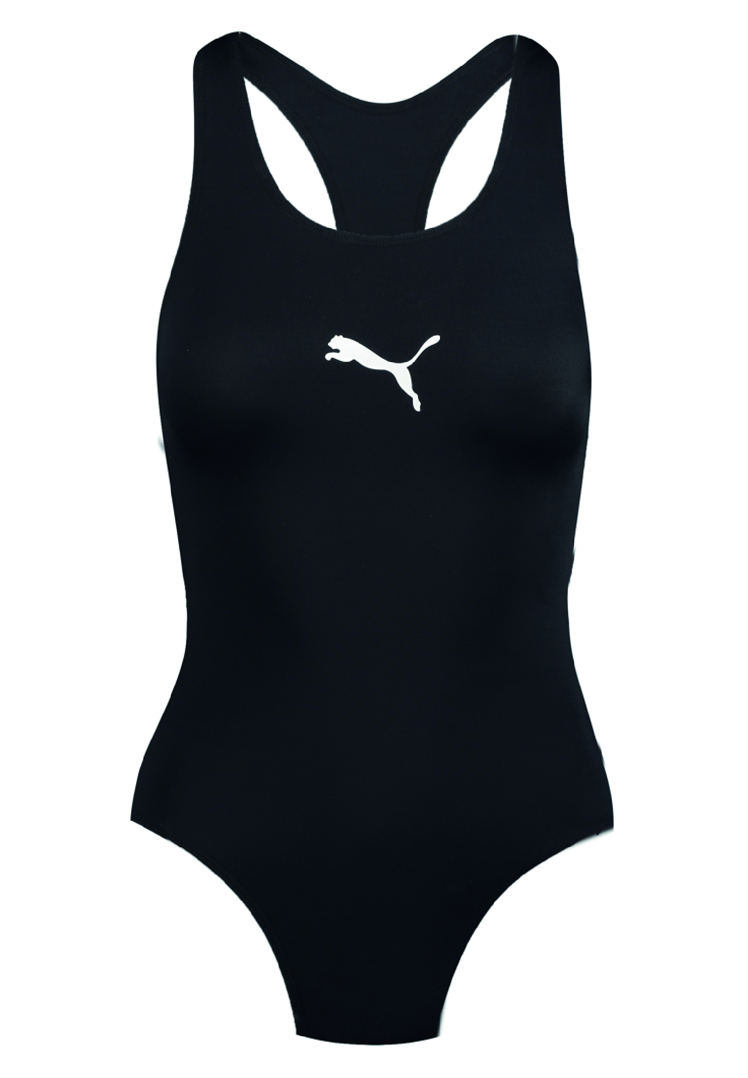 PUMA Swim Damen Racerback Badeanzug Schwimmanzug von Puma