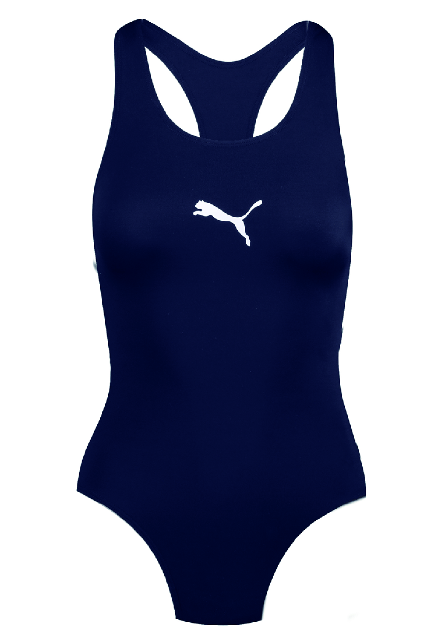 PUMA Swim Damen Racerback Badeanzug Schwimmanzug von Puma