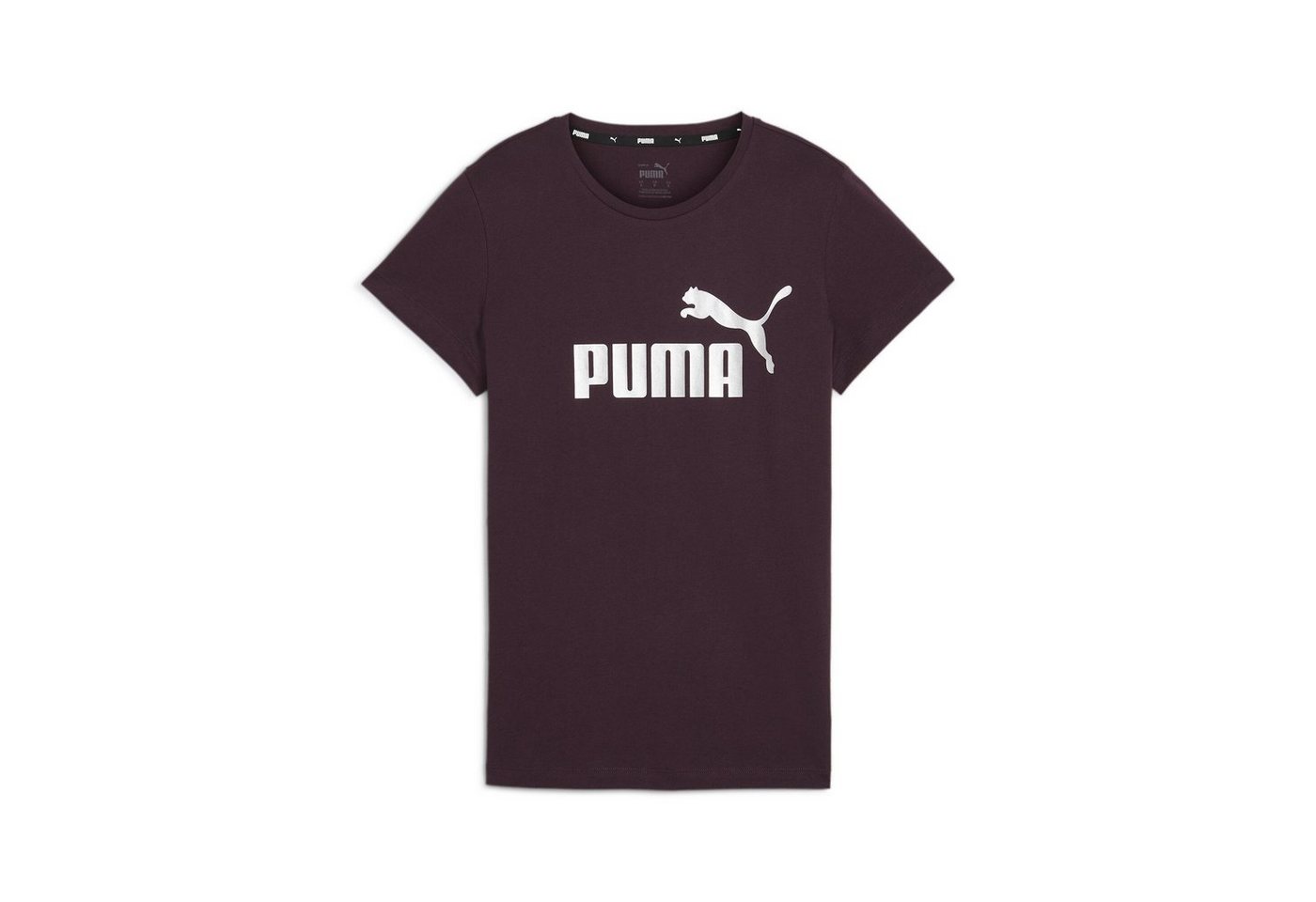 PUMA T-Shirt ESS+ METALLIC LOGO TEE von PUMA