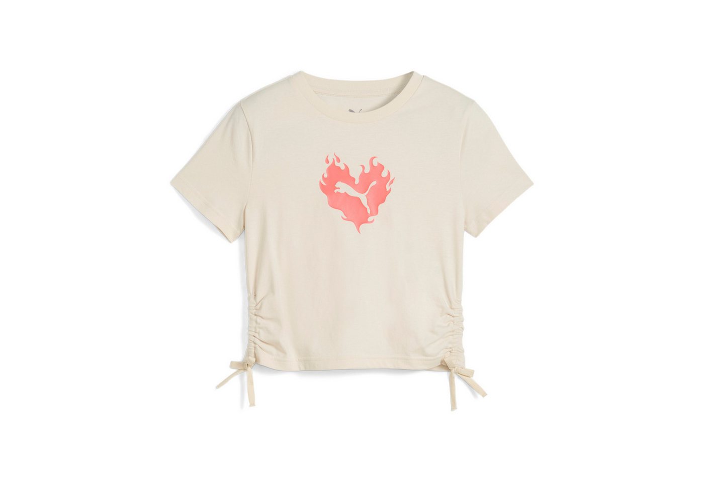 PUMA T-Shirt FLAMING LOVE KNOTTED TEE G PUMA T-Shirt FLAMING LOVE KNOTTED TEE G von PUMA