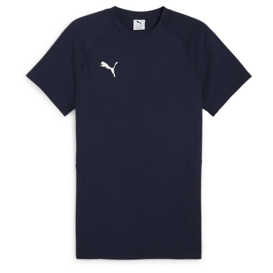 PUMA T-Shirt teamEVOSTRIPE - PUMA Navy/Silber/Weiß PUMA T-Shirt teamEVOSTRIPE - PUMA Navy/Silber/Weiß von PUMA