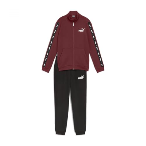 PUMA Tape Sweat Suit FL B, Jungen Trainingsanzug, Intense Red, 670114 PUMA Tape Sweat Suit FL B, Jungen Trainingsanzug, Intense Red, 670114 von PUMA