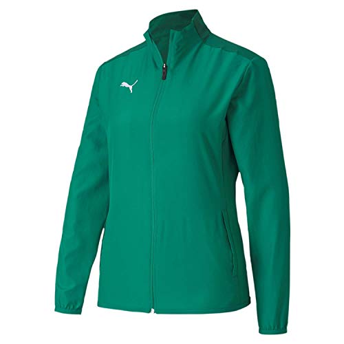PUMA Damen teamGOAL 23 Sideline Jacket W Trainingsjacke, Pepper Green-Power Green, S von PUMA